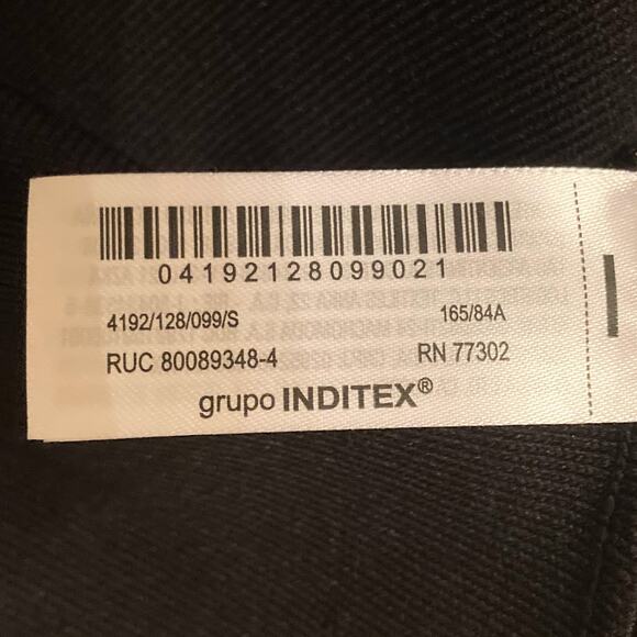 Zara Brown & Black Color-Block Belted Sleeveless Mini Dress Size Small NWT - Picture 10 of 11